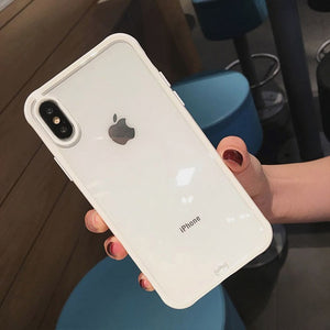 Shockproof Bumper Transparent  iPhone Case
